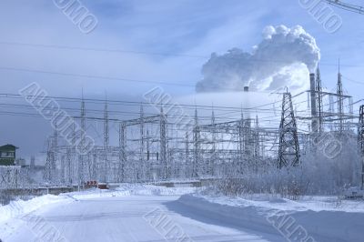 power station
