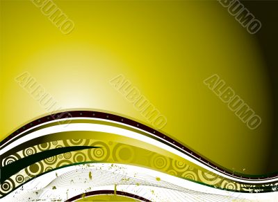 golden abstract