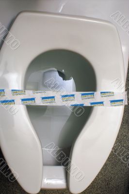Sanitized Toilet