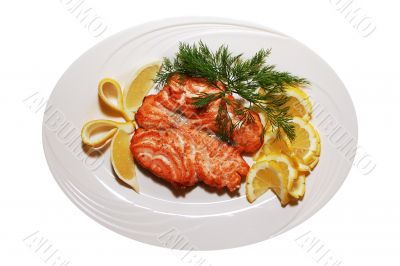 fish and lemon