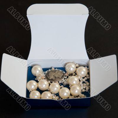 necklace in a box