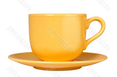 yellow cup