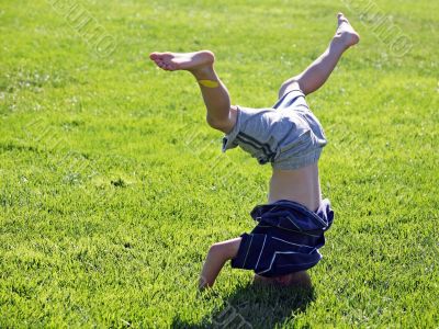 I am happy upside down