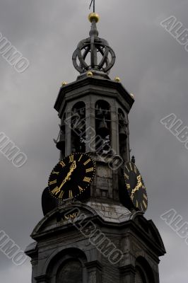 Stormy clocktower