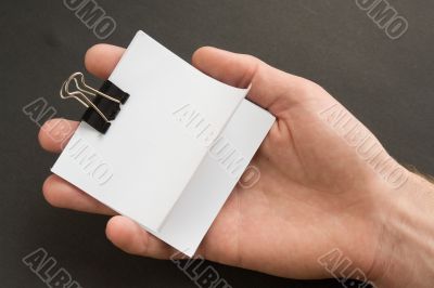 Notebook Paper with Clip
