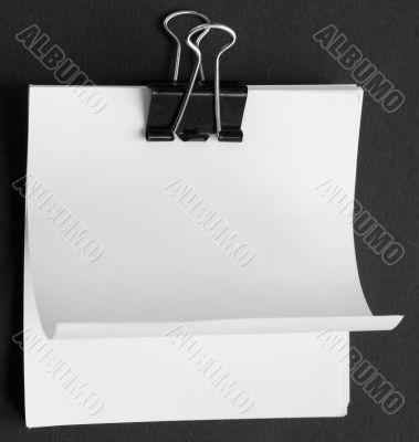 Notebook Paper with Clip