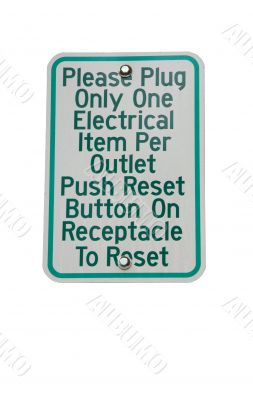 Electrical Sign