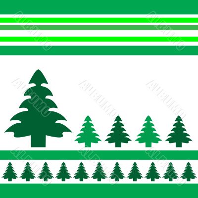 Christmas vector trees BACKGROUND