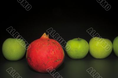 Apples & a Pomegranate