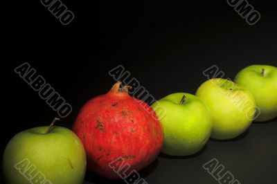 Apples & a Pomegranate