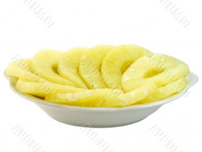 Pineapple on dish 2