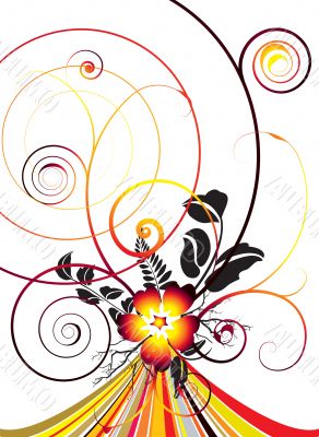 floral dezine