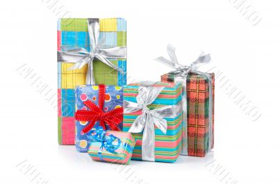Assortment of gift boxes