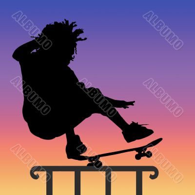 Sk8ter silhouette