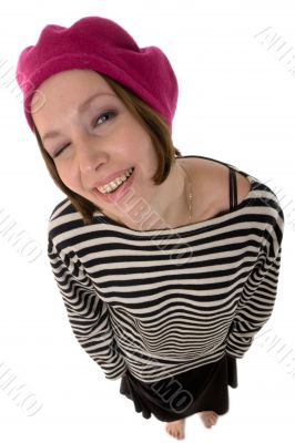 playful woman