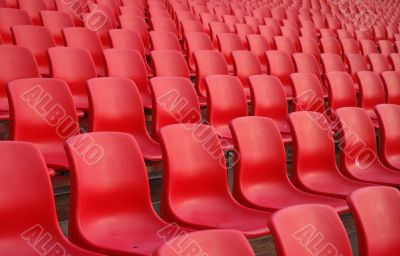 Seats at Stadium