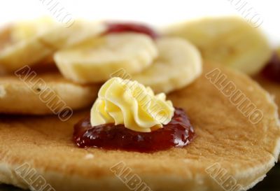 Butter And Jam Pancakes 3