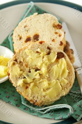 Buttered Raisin Scones 1