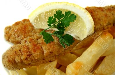 Pan Fried Fish And Chips