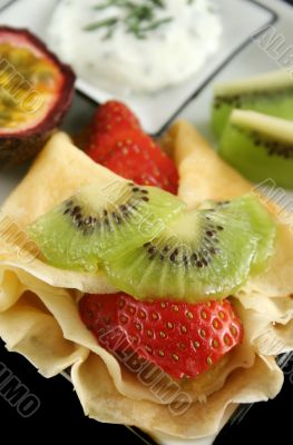 Strawberry Filled Pancake 3