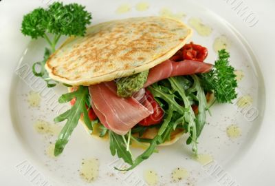 Corn Fritters With Prosciutto 1