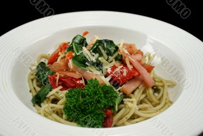 Bacon Pesto Pasta 3