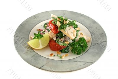 Chicken Pine Nut Stack 1
