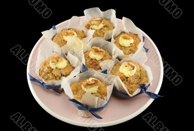 Fruit Muffins With Walnuts 1