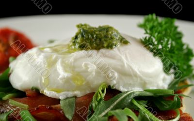 Poached Egg Pesto 3