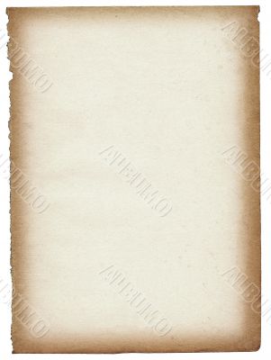 old paper page
