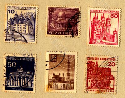 Postal stamps
