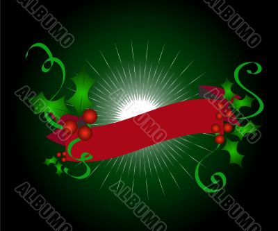 Christmas holly