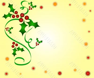 Christmas holly