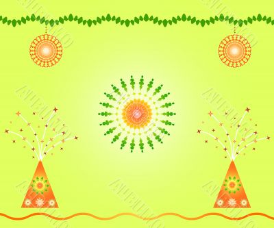 Indian festival design