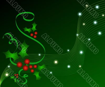 Christmas holly
