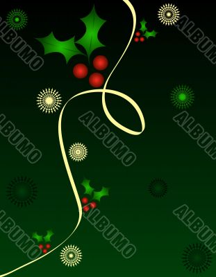 Christmas holly
