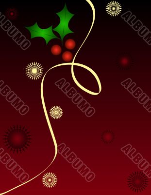 Christmas holly