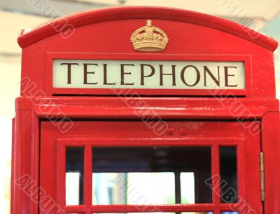 London Red Telephone Box