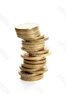 Single stack of coins