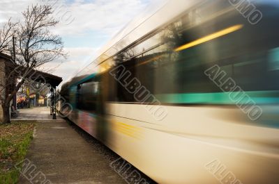 Train departure