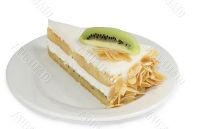 cake with kiwi