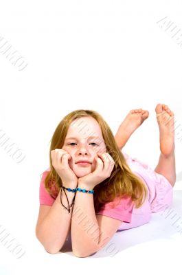 dreaming girl