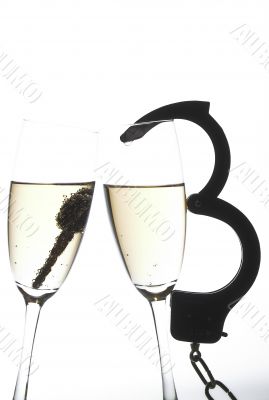 Drive Responsibly Concept - Champagne