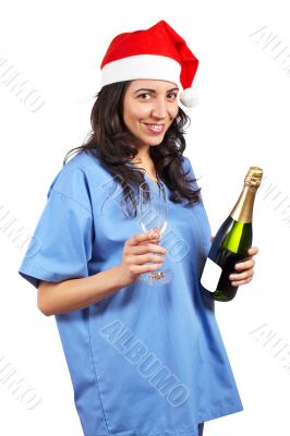 Female doctor party