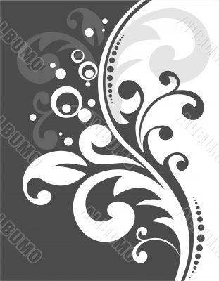 black-and-white pattern