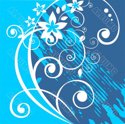 blue grunge background