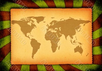 old world map