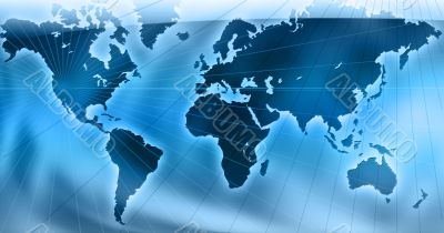 world map