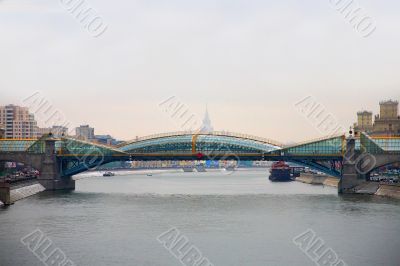 Bridge across the Moscow River