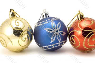decorations balls close up